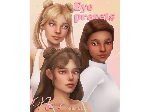 Eye presets ✰*• No 1 by Miiko