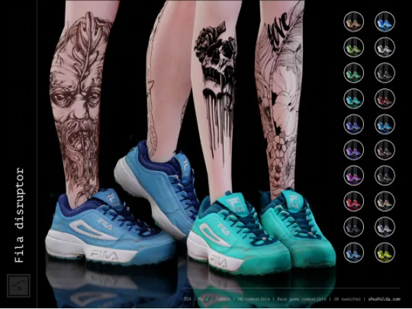 Mix Fila disruptor - The Sims 4 Custom Content