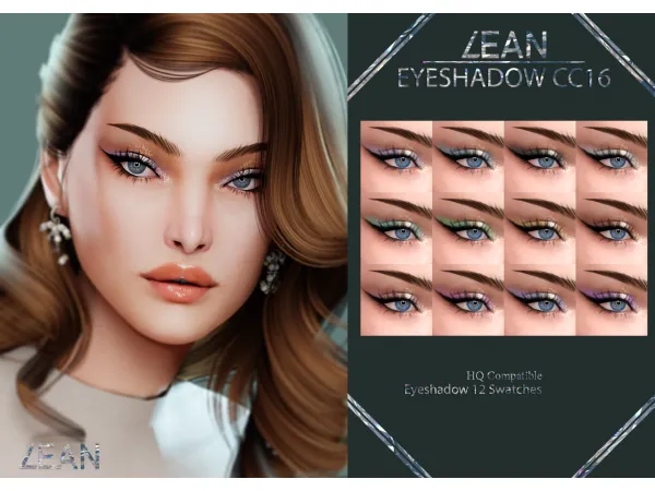 LEAN - EYESHADOW CC16 by LEANSIMS