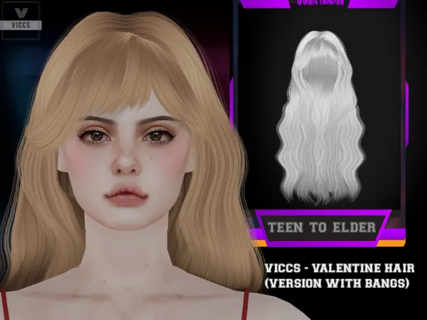 Alpha VICCS X BLUE CRAVING X CUUPID X SMSIMS_ VALENTINES THRILLS COLLAB - The Sims 4 Custom Content
