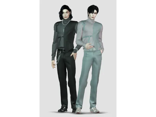 Alpha MENS COLLECTION 3 by plazasims - The Sims 4 Custom Content