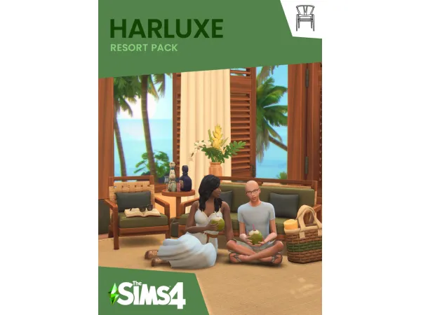 Maxis Match HARLUXE by Felixandre - The Sims 4 Custom Content