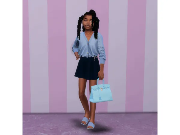Kids Baby Birkin Poses by  PlatinumLuxeSims