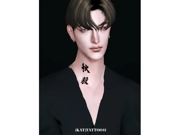Mix [KAT]TATTOO41 - The Sims 4 Custom Content