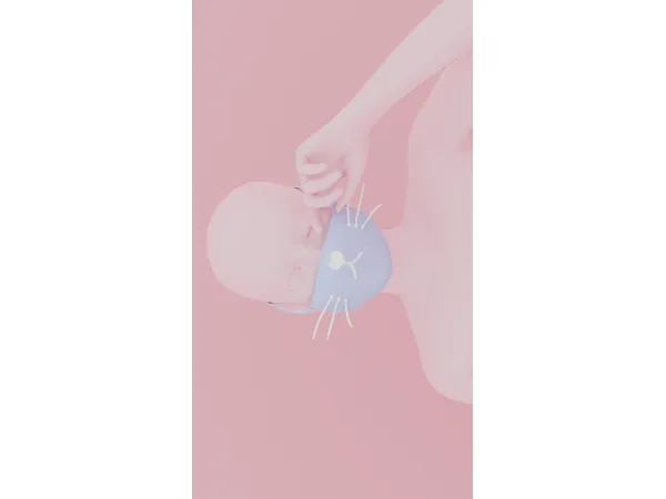 Mix kitty mask by sadlydulcet - The Sims 4 Custom Content