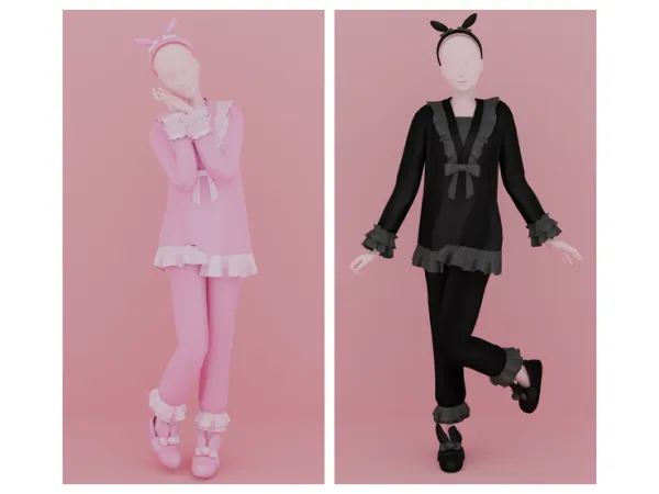 Alpha set 16 by sadlydulcet - The Sims 4 Custom Content