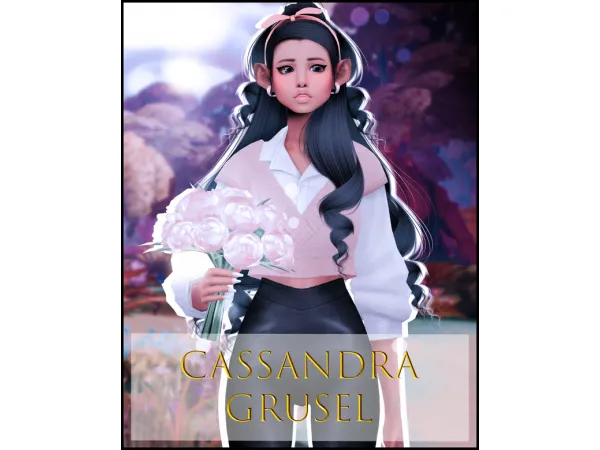 Mix New Pose Pack Flowers by Cassandra Grusel - The Sims 4 Custom Content