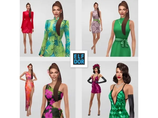Mix March Collection 1 - The Sims 4 Custom Content