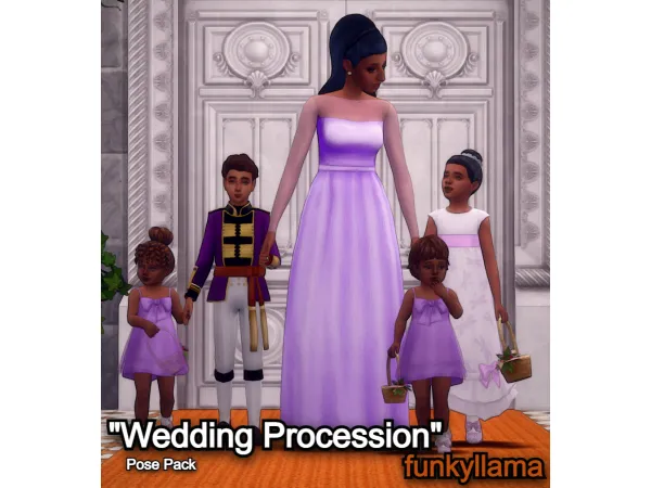 Mix Wedding Basics Pose Dump - The Sims 4 Custom Content