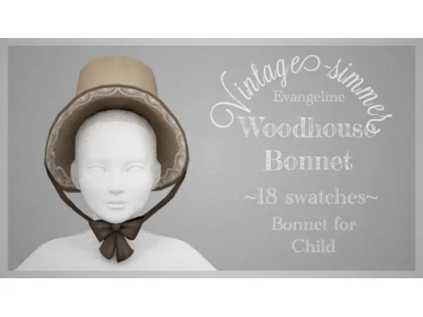 Woodhouse Bonnet & Hartfield Boots