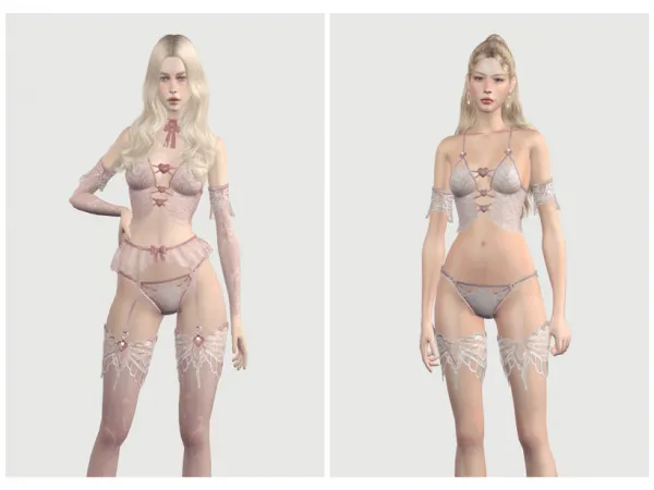 Alpha Sugar Perfume Set - The Sims 4 Custom Content
