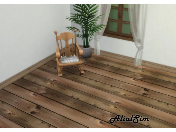 Mix Wood Floor - The Sims 4 Custom Content