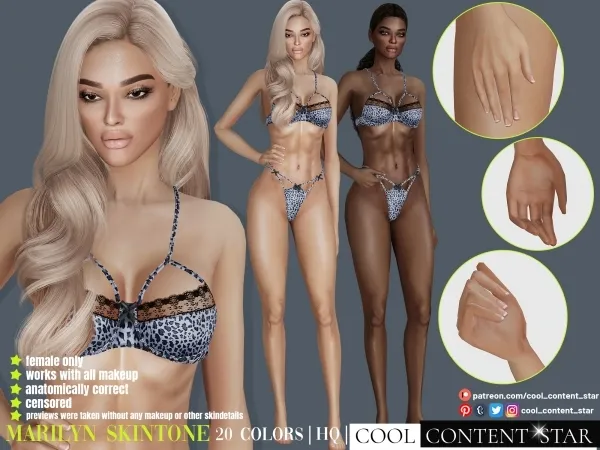 Realistic Marilyn Skintone - cool_content_star