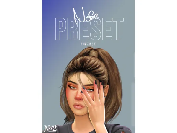 Mix Nose Preset 2 - The Sims 4 Custom Content