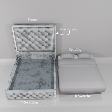 PlatinumLuxeSims — Large Designer Pet Bed *Patron requested* • 8