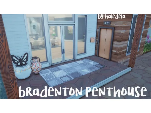 Maxis Match haledela Bradenton Penthouse - The Sims 4 Custom Content