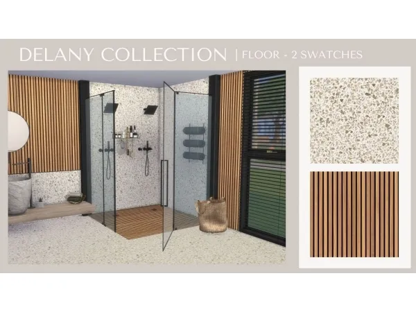 Mix Delany Collection Floor - The Sims 4 Custom Content