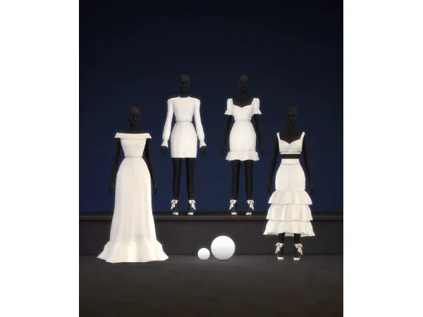 Maxis Match Pure Collection (28 color) by Rusty's - The Sims 4 Custom Content