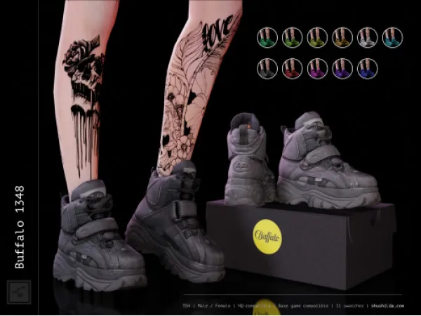 Alpha Buffalo 1348 - The Sims 4 Custom Content