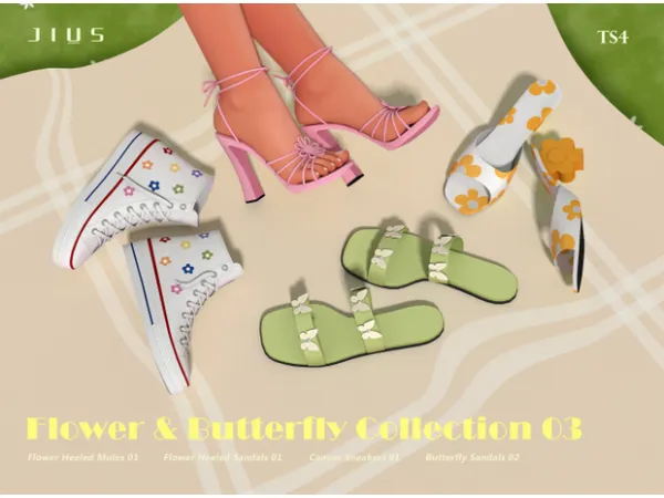 Flower & Butterfly Collection 03 by [Jius]