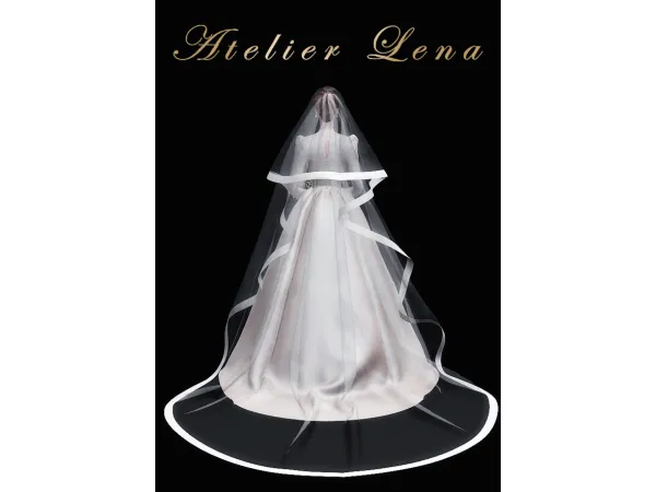Alpha [Atelier Lena] Bias Two Veil - The Sims 4 Custom Content