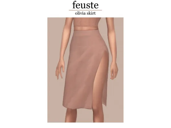Maxis Match feuste olivia skirt - The Sims 4 Custom Content