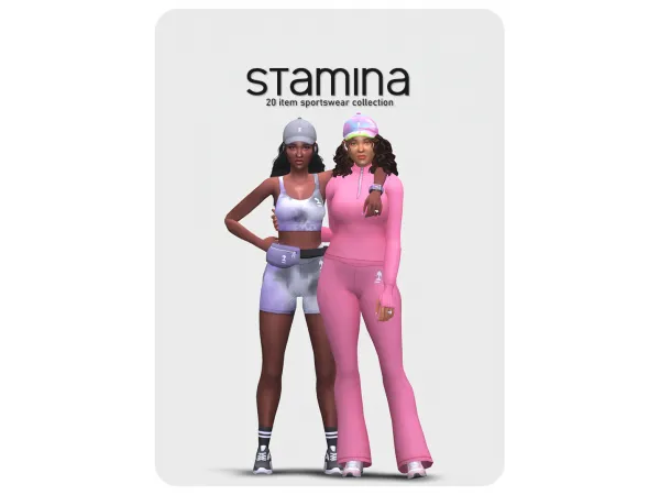 Maxis Match stamina 20 item sportswear collection 549528180686351 by simkoos - The Sims 4 Custom Content