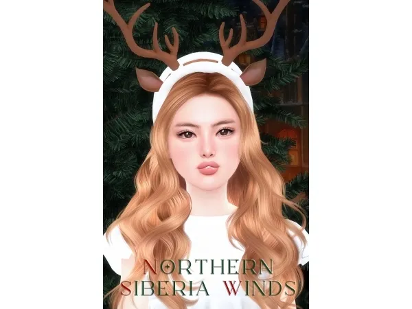 Alpha CHILD NEW YEAR COLLECTION by Northern Siberia Winds - The Sims 4 Custom Content