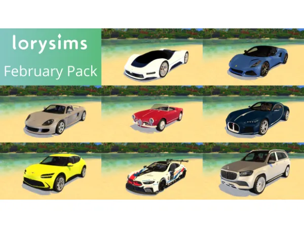 Mix February '22 Pack by simsfinds - The Sims 4 Custom Content