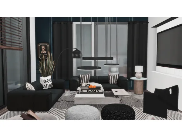 Alpha 122 Hakim House by ToriADori - The Sims 4 Custom Content