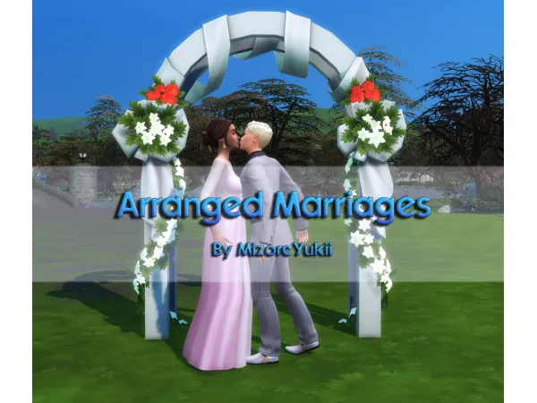 Mix Mod Arranged Marriages (Updated April 7th) by MizoreYukii - The Sims 4 Custom Content