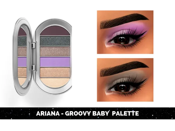Mix GROOVY BABY PALETTE - The Sims 4 Custom Content