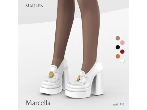 Maxis Match Marcella Shoes by Madlen - The Sims 4 Custom Content