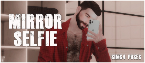 Alpha MIRROR SELFIE by simsfinds - The Sims 4 Custom Content
