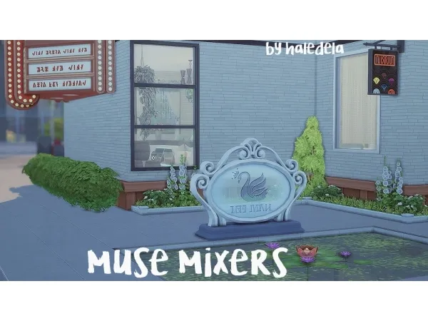 Maxis Match haledela Muse Mixers - The Sims 4 Custom Content