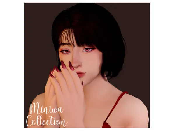 Alpha MALE NAILS 2 by miniwa - The Sims 4 Custom Content