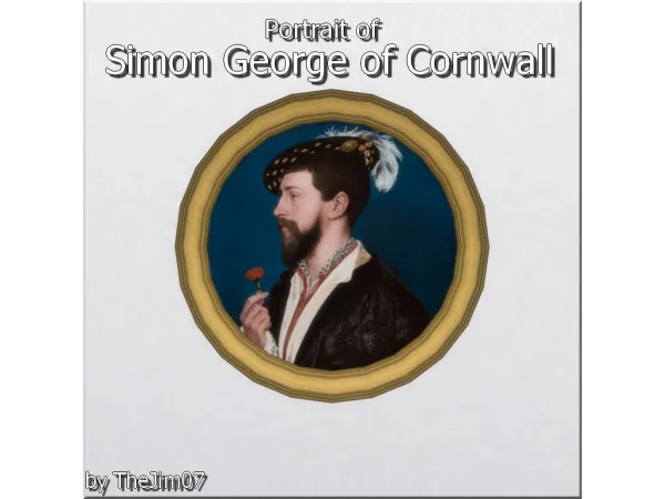 Mix Portrait of Simon George of Cornwall by TheJim07 - The Sims 4 Custom Content