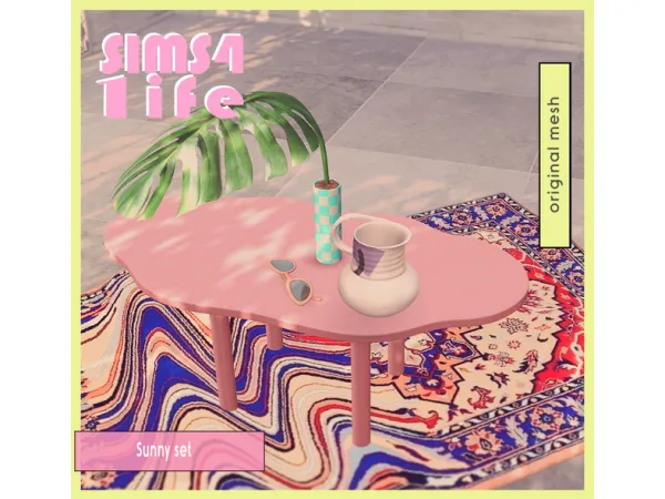 Mix Sunny set by Sims41ife - The Sims 4 Custom Content