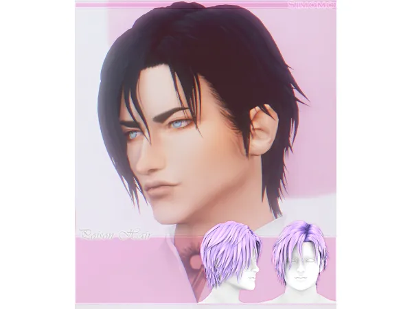 Maxis Match Poison Hair by Simono - The Sims 4 Custom Content