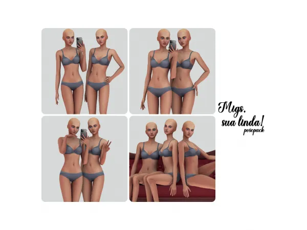 Maxis Match Migs sua linda Posepack (Patreon Early Access) - The Sims 4 Custom Content