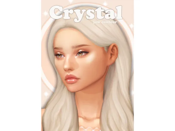 Maxis Match CRYSTAL JAW CONTOUR by simsfinds - The Sims 4 Custom Content