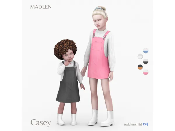 Maxis Match Casey Outfit by Madlen - The Sims 4 Custom Content