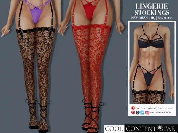 Lace Stockings - cool_content_star