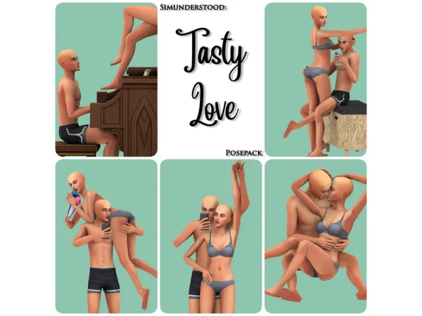 Mix TASTY LOVE - The Sims 4 Custom Content