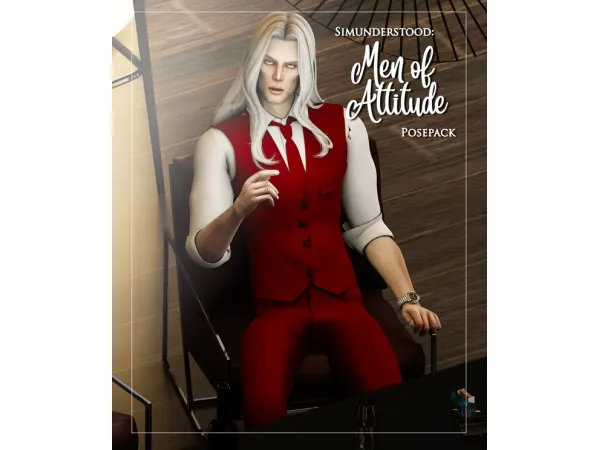 Mix MEN OF ATTITUDE - The Sims 4 Custom Content
