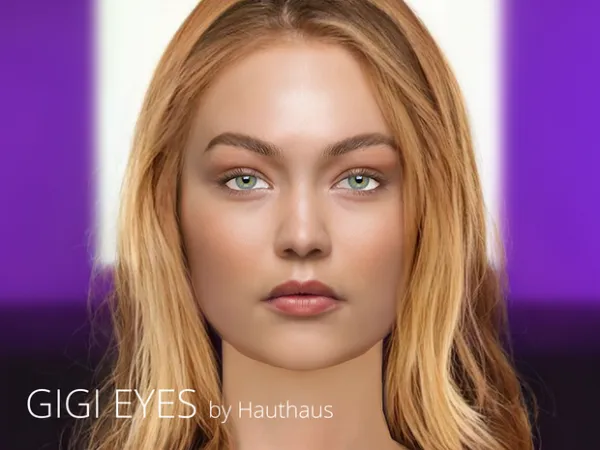 Gigi Hadid - EYES (ULTRA REALISTIC) by Hauthaus
