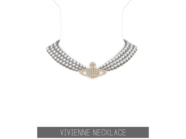 Alpha VIVIENNE NECKLACE - The Sims 4 Custom Content