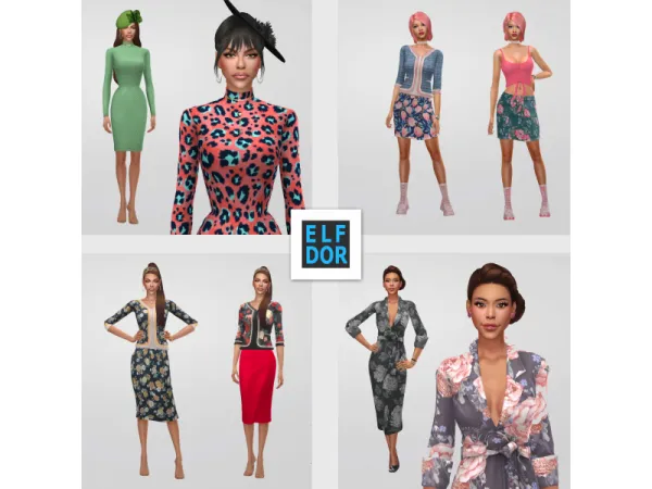Maxis Match April Collection 1 - The Sims 4 Custom Content