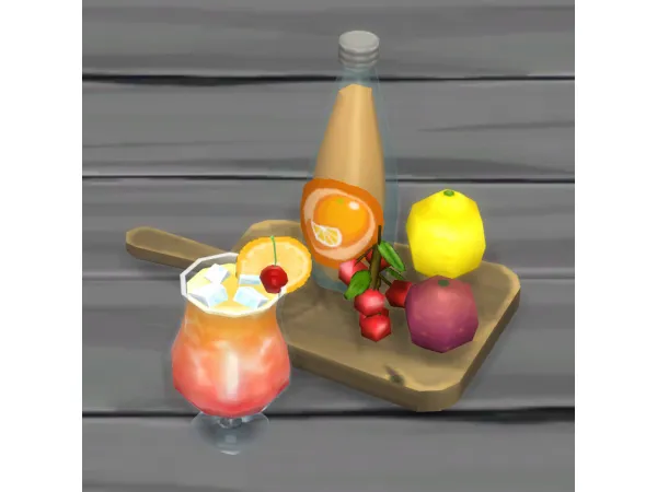 Maxis Match Drink Typhoon by Brazen Lotus - The Sims 4 Custom Content