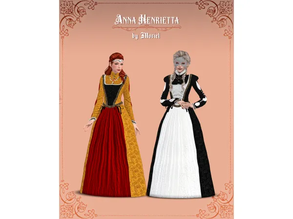 Alpha Anna Henrietta by Moriel - The Sims 4 Custom Content